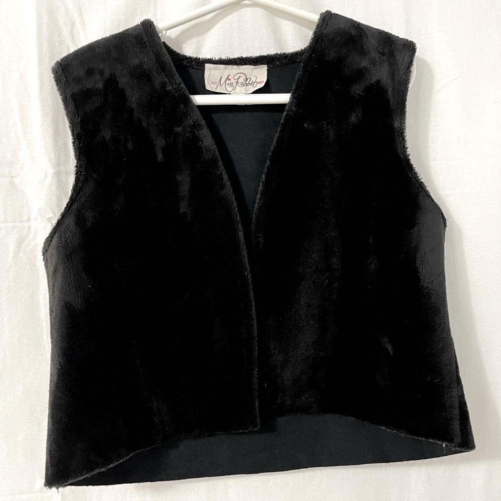 Black Girl Vest Size 14